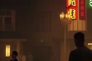 《最后一场雪》封面：清晨屋顶的薄雪与一串脚印