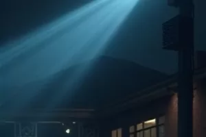 《潮间带》封面：退潮礁石与浅水里的倒影